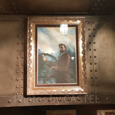 ネモ船長の肖像画