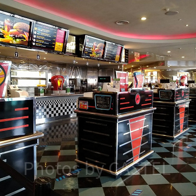 メルズドライブインのレジ