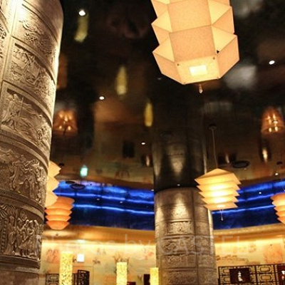 レストランの個室でお祝い（シルクロードガーデン）