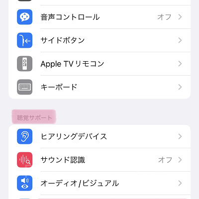 字幕設定の変更