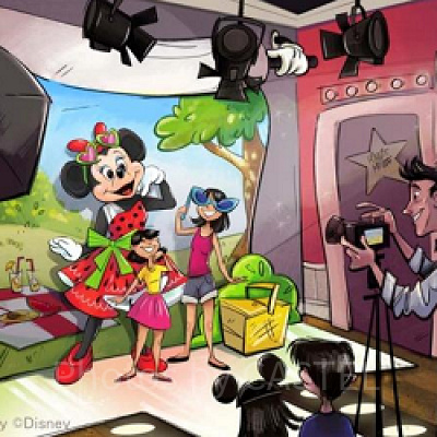 キャラクターグリーティング施設 内装（プレスリリースより引用）