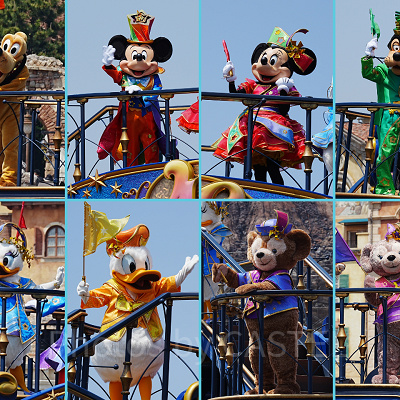 レッツ・セレブレイト・ウィズ・カラーの登場キャラクター