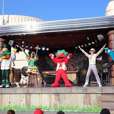 セサミストリート・リズム・アライブの出演キャラクター