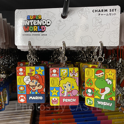 チャームセット（マリオ全員集合）