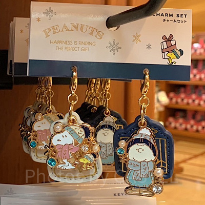 スヌーピーチャームセット（USJクリスマスグッズ2023）