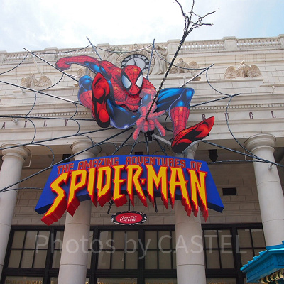 USJでスパイダーマングッズをチェック！