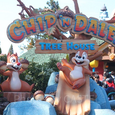 チップとデールのツリーハウス