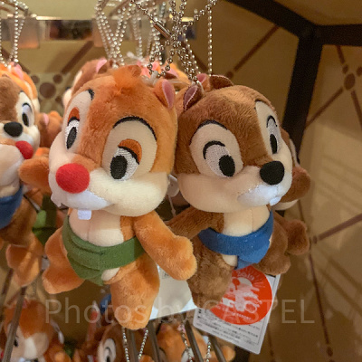 チップ＆デール正月ぬいぐるみバッジセット