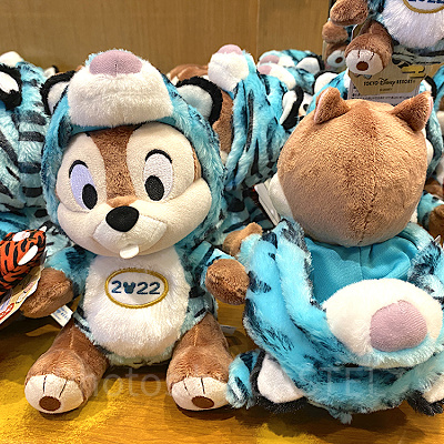 Disney - ディズニー　干支　ぬいぐるみ　チップ　デール　寅年　2022  トラ 2022 チップとデール ぬいぐるみバッチ 干支 虎ディズニー