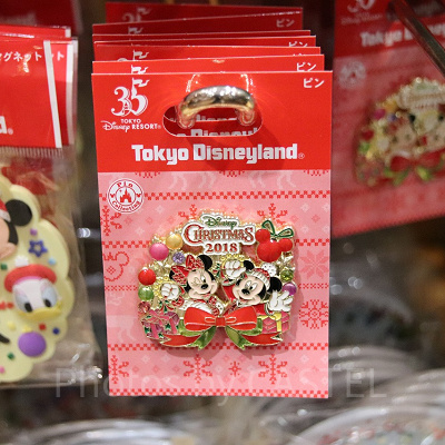 2018年のクリスマス限定ピン