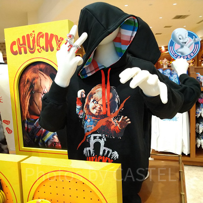 チャッキーのパーカー