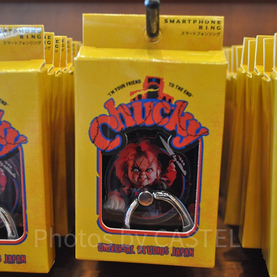 チャッキーのスマートフォンリング