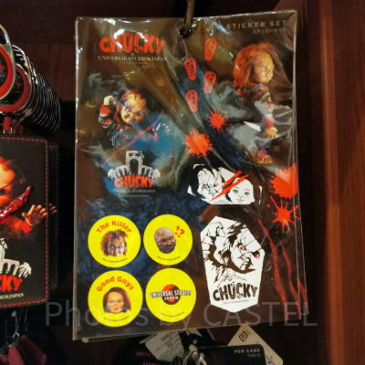チャッキーのステッカー