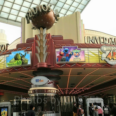 USJのシネマ4-D外観