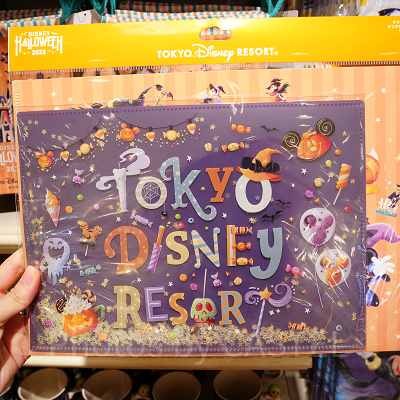 クリアホルダーセット（2022年ディズニーハロウィングッズ）