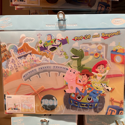 クリアホルダー表（トイ・ストーリー×東京ディズニーリゾートグッズ）