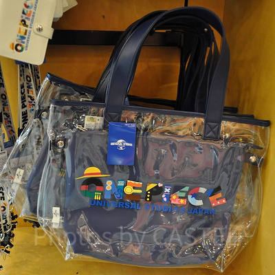 ポーチ付きクリアトートバッグ