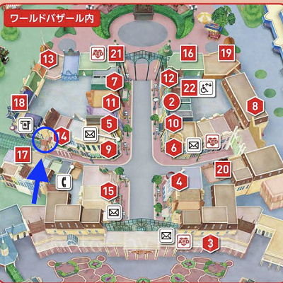 クラブ33の場所