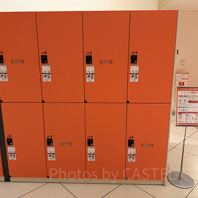 ホテルユニバーサルポートヴィータのコインロッカー