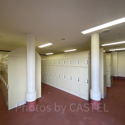 コインロッカーの様子（東京ディズニーランド バス・ターミナル アネックス付近）