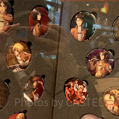 コレクタブル缶バッジ〔USJ×進撃の巨人〕