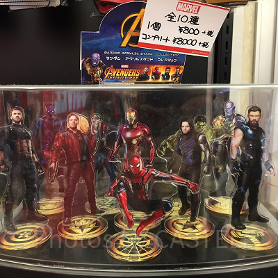 コレクタブルアクリルスタンド