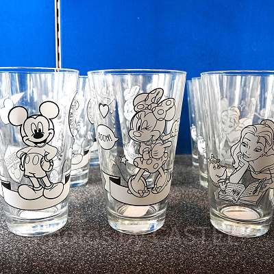 コミック風グラス