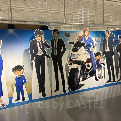 コナンプラザ2026の装飾パネル