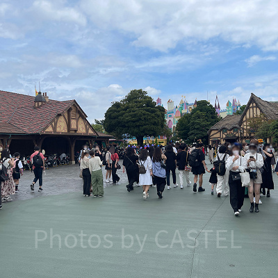 2022年9月15日(木)のディズニーランドの混雑状況