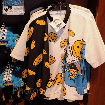 クッキーモンスターの20周年Yシャツ