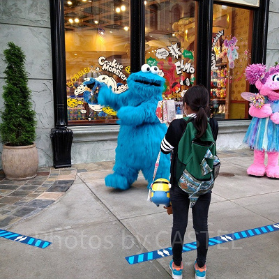 クッキーモンスターのグリーティング