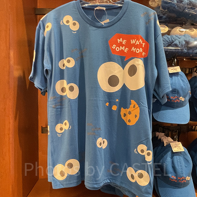 クッキーモンスターTシャツ