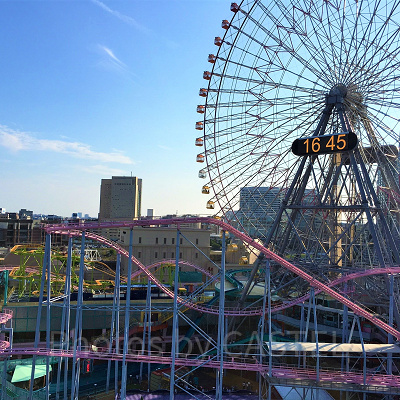 コスモワールドのジェットコースター