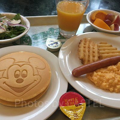 クリスタルパレス・レストランの朝食セット