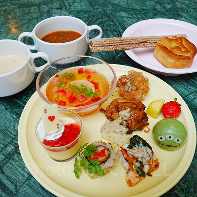 クリスタルパレス・レストランの料理