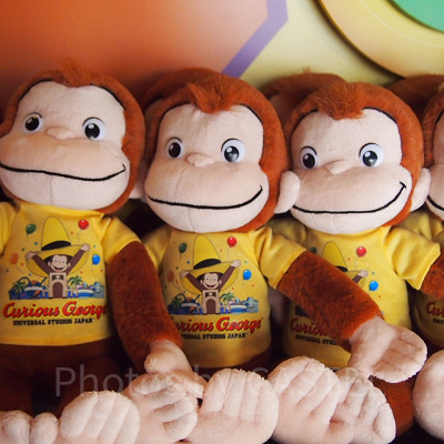 おさるのジョージ・ぬいぐるみ