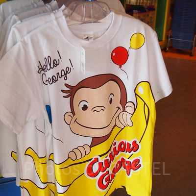 おさるのジョージ・Tシャツ