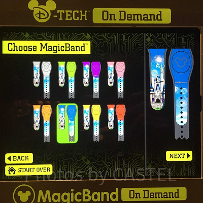 カスタマイズできるマジックバンド