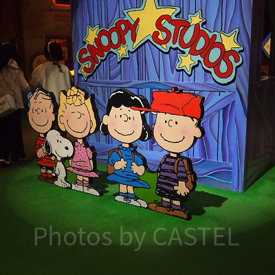 スヌーピー・スタジオのかわいいフォトスポット♪