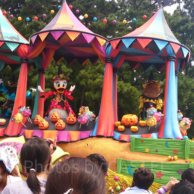 ハロウィンパレードのデイジー