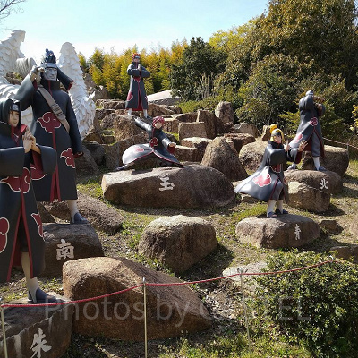 ニジゲンノモリ「NARUTO＆BORUTO 忍里」の「地の巻」に現れる暁