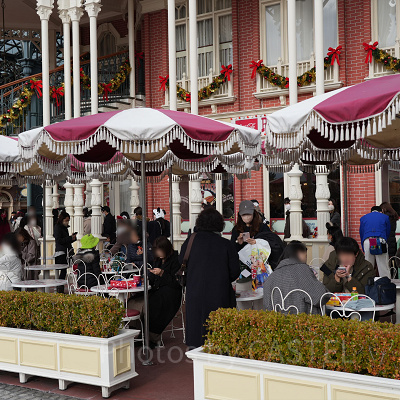 12月ディズニーランド混雑レポ：リフレッシュメントコーナー