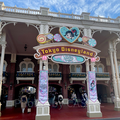 パーク内のデコレーション