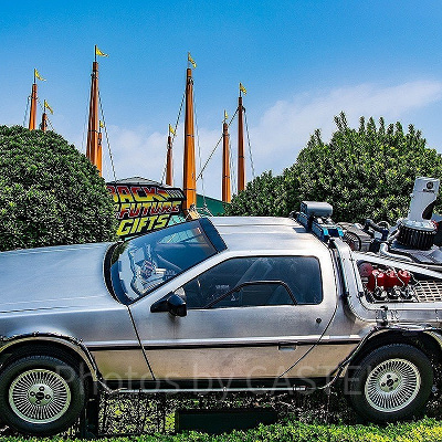 USJに展示されていたデロリアン