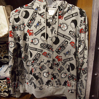 「名探偵コナン」総柄パーカー