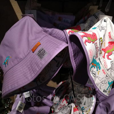 恐竜バケットハット（パープル）