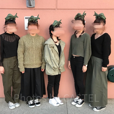 恐竜リンクコーデ