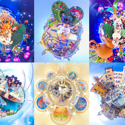 ディズニー360度カメラ