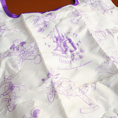 ディズニー40周年グランドフィナーレのガチャガチャのエコバッグ（裏）