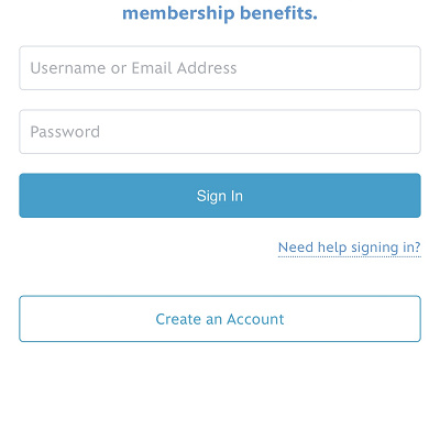 ディズニーアカウントログイン画面